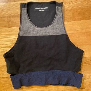 Outdoor Voices Colorblock Crop Top Bra